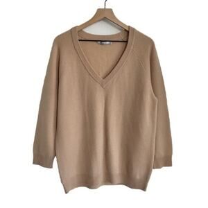 T by Alexander Wang Wool Cashmere V-Neck Sweater Size S